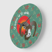 アリエテ21 marzo al 20 aprile Orologio ラージ壁時計 (傾斜)