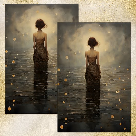 アリエルが海の切り離しティッシュペーパーに戻る 薄葉紙