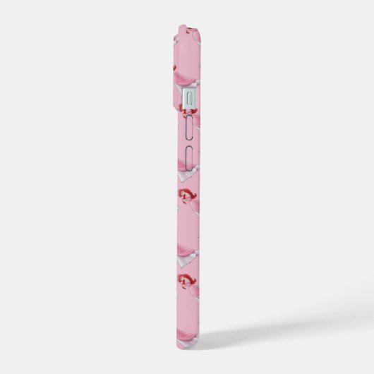 アリエルのiPhoneケース iPhone 15ケース (左側面)