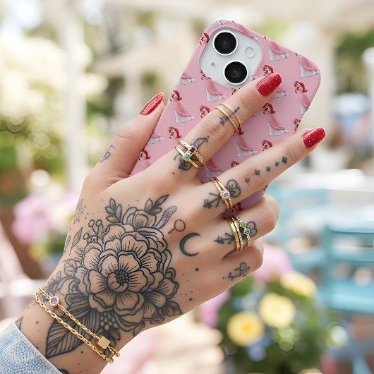 アリエルのiPhoneケース iPhone 15ケース