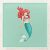 アリエルガラスコースター ガラスコースター (正面)