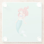 アリエルガラスコースター ガラスコースター (裏面)