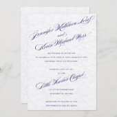 アリエルバイフォーエバー結婚ズ・結婚式招待状 招待状 (正面/裏面)