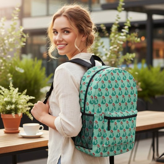 アリエル印刷バックパック プリントバックパック