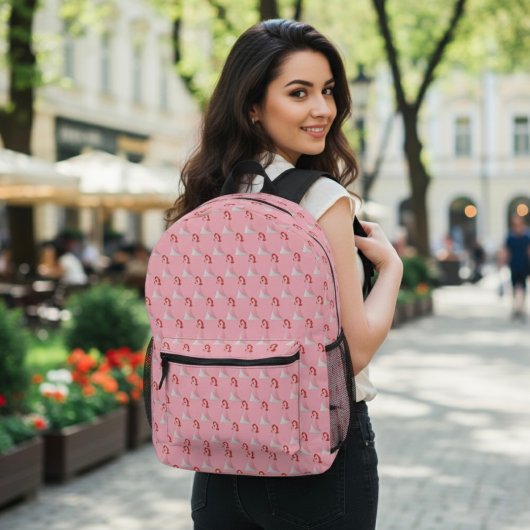 アリエル印刷バックパック プリントバックパック