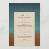 アリエル抽象海岸3現代結婚式 メニュー (正面)