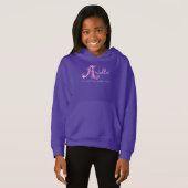 アリエル・ガールズモノグラムのアパレルを意味する名前 Tシャツ (正面フル)