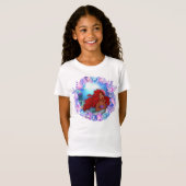 アリエル・ブラック・マーメイド Tシャツ (正面フル)