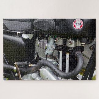 アリエルNG 350戦時バイク用エンジン。 ジグソーパズル