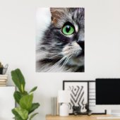 アリエ(ハーフ顔) ポスター (ホームオフィス)