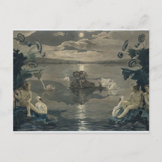 アリオンの海の旅， 1809 ポストカード (正面)