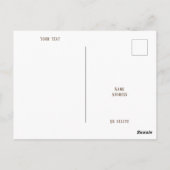 アリカンテスペインエスパーニャレトロヴィンテージポストカード ポストカード (裏面)