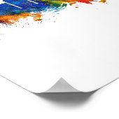 アリカンテスペインスカイライン ポスター (角)