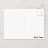 アリカンテスペイン ポストカード (裏面)