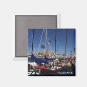 アリカンテ港 マグネット (正面/裏面)