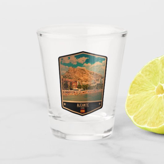 アリカンテ ショットグラス (正面)