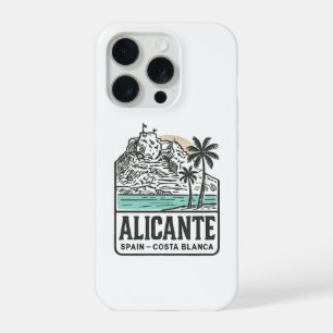 アリカンテ スケッチ サンタバーバラ城 コスタブランカ iPhone 15 PROケース