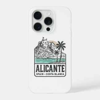 アリカンテ スケッチ サンタバーバラ城 コスタブランカ iPhone 15 PROケース
