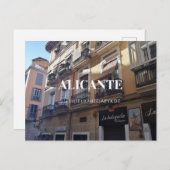 アリカン伝統的テのはがき通り ポストカード (正面/裏面)