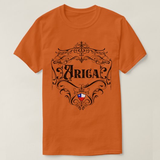 アリカヴィンテージデザイン Tシャツ (デザイン正面)