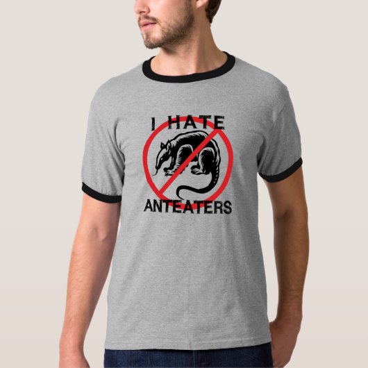 アリクイなんて嫌い Tシャツ (正面)