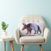 アリクイのシルエット ランバークッション (椅子)