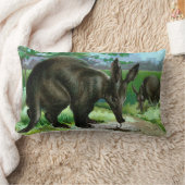 アリクイの食べ物の蟻 ランバークッション (ブランケット)