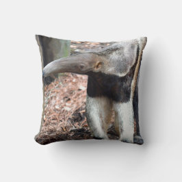 アリクイの鼻によって上げられる野生動物のイメージの写真 クッション