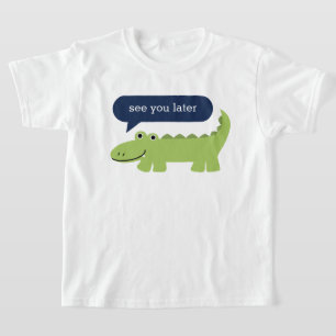 アリゲおもしろいーターキッズ Tシャツ