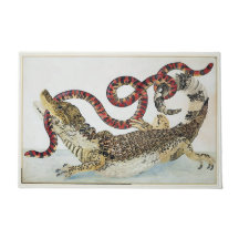 アリゲータとヘビ、文字形式の追加