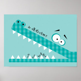 アリゲータをする… ポスター