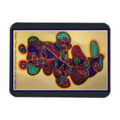 アリゲータトーテム磁石 マグネット (横)