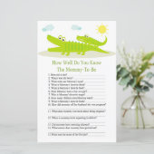 アリゲーターどのようにベビーシャワーゲームを知っているか (スタンド正面)