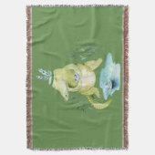 アリゲーターのアレーナ スローブランケット (正面縦)