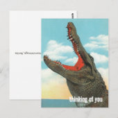 アリゲーターの咆哮 ポストカード (正面/裏面)