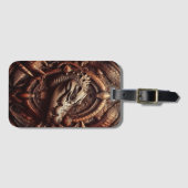 アリゲーターの抱擁 ラゲッジタグ (正面横)