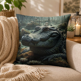 アリゲーターの枕 クッション