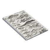 アリゲーターの爬虫類 ノートブック (右側)