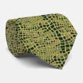 アリゲーターの皮膚パターン ネクタイ (ロール)