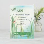 アリゲーターの誕生日招待状 招待状 (スタンド正面)