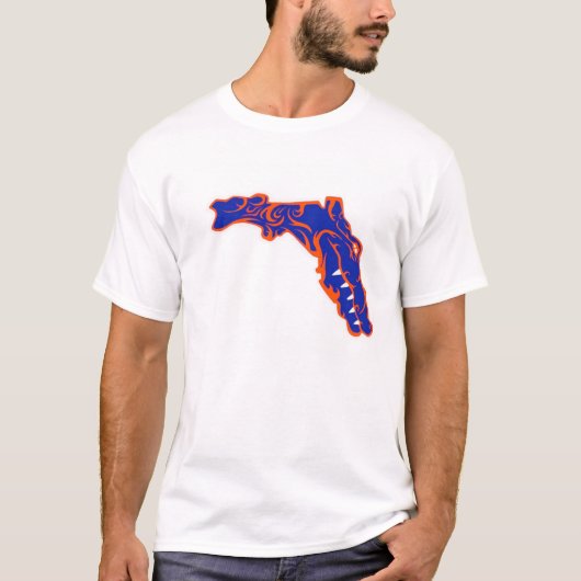 アリゲーターは遊ばない Tシャツ (正面)
