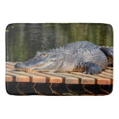アリゲーターアットホモササ春野生生物州パーク バスマット (正面)