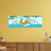 アリゲーターインナー管クルーズキャンバスプリント キャンバスプリント (インサイチュ (リビング))