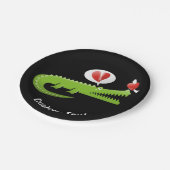 アリゲーターインラブ紙プレート ペーパープレート (アングル)