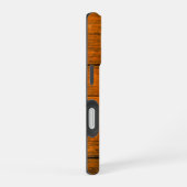アリゲーターウッドグレインiPhone 16ケース iPhone 16ケース (右側面)