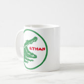 アリゲーターカスタムマグ コーヒーマグカップ (正面左)