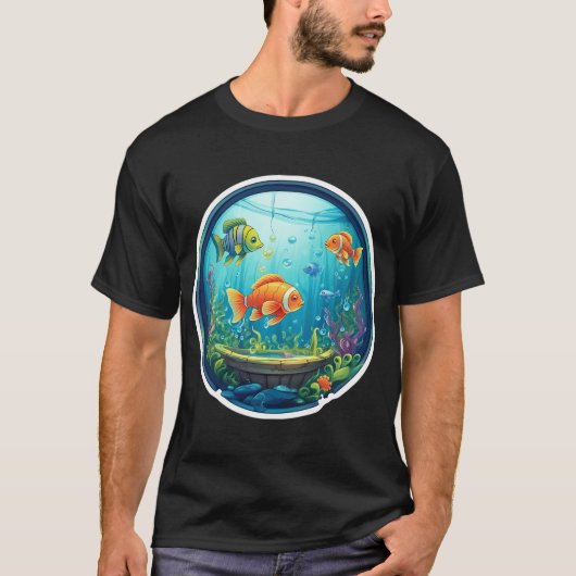 アリゲーターガー モンスター フィッシュ キーパー Tシャツ (正面)