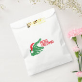 アリゲータークリスマスの好意バッグ フェイバーバッグ (封をした状態)