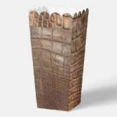 アリゲータークロコダレワイルドエキゾチックアニマルプリント フェイバーボックス (裏面)