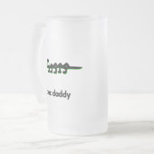 アリゲータークロックパパ フロストグラスビールジョッキ (正面左)